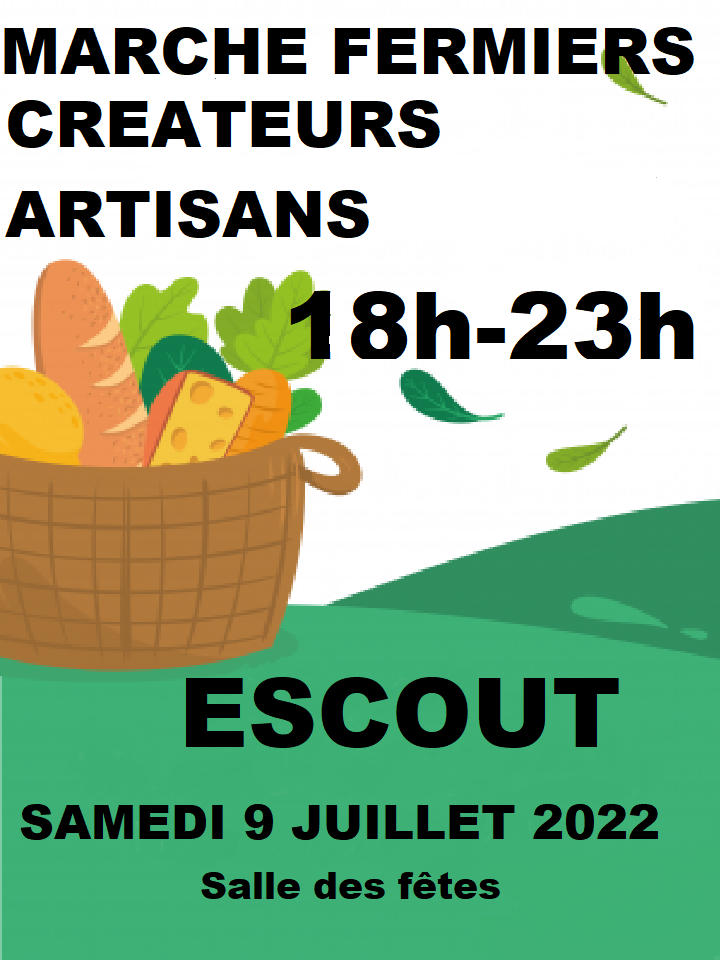 Marché Fermiers 9 Juillet 2022 