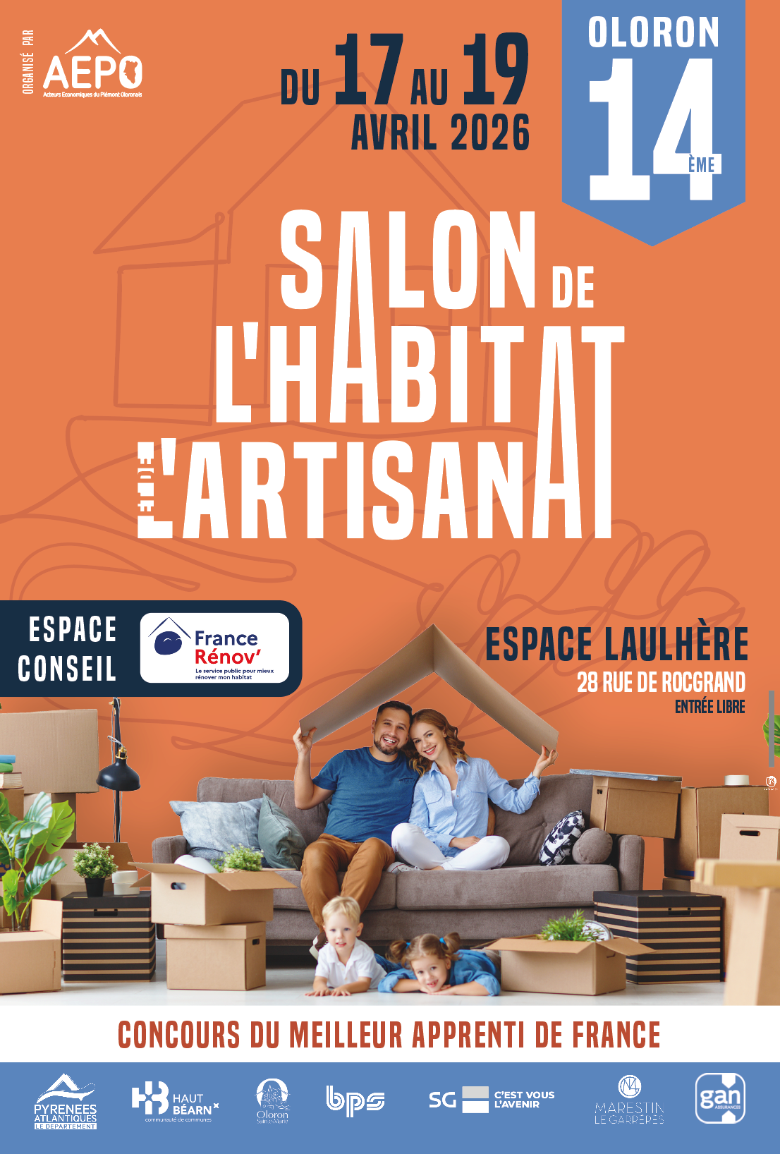 affiche salon habitat et artisanat 2026